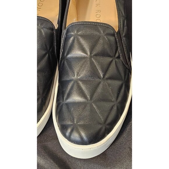 Jack Rogers Women's Riley Quilted Slip On Sneakers In Black Size 10M - Picture 13 of 16